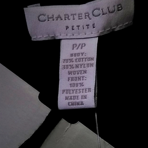 Charter Club "In the Dunes" cardigan sweater Cotton Blend - Picture 5 of 7